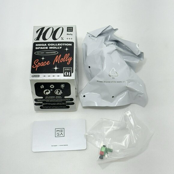 Authentic Pop Mart Mega Space Molly Watermelon Figure Toy Series 01 Unopened Box - Picture 2 of 9